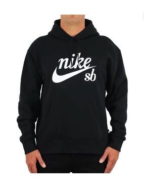 Nike SB Logo Black Men's Hoodie Size M